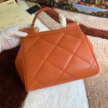 Load image into Gallery viewer, Dolce and Gabbana Medium Sicily Bag In Aria Matelasse Calfskin