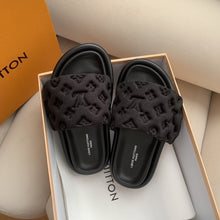 Load image into Gallery viewer, Louis Vuitton Pool Pillow Flat Comfort Mule