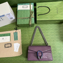 Load image into Gallery viewer, Gucci Crocodile Dionysus Small Shoulder Bag