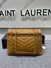 Load image into Gallery viewer, YSL Loulou Medium Chain Bag In Y Leather