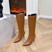 Load image into Gallery viewer, Louis Vuitton Signature Knee High Boot