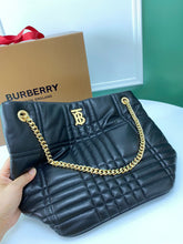 Load image into Gallery viewer, Burberry Small Quilted Lambskin Lola Bucket Bag