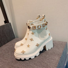 Load image into Gallery viewer, Gucci Leather Boot With Ankle Belt