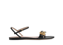 Load image into Gallery viewer, Gucci Double G Leather Sandals - LUXURY KLOZETT