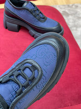 Load image into Gallery viewer, Gucci Women Lug Sole interlocking G Loafer