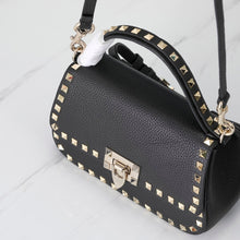 Load image into Gallery viewer, Valentino Garavani Small Rockstud Grainy Calfskin Bag