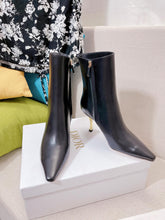 Load image into Gallery viewer, Christian Dior D-Fame Heeled Ankle Boots