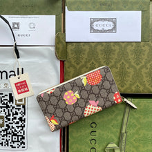 Load image into Gallery viewer, Gucci Les Pommes Zip Around Wallet