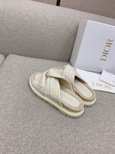 Load image into Gallery viewer, Christian Dior Dtwist Slide