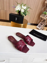 Load image into Gallery viewer, YSL Tribute Flat Mule