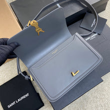 Load image into Gallery viewer, YSL Solferino Medium Satchel In Box Leather