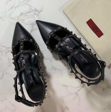 Load image into Gallery viewer, Valentino Garavani Rockstud Patent Leather Slings - LUXURY KLOZETT