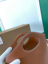Load image into Gallery viewer, Burberry Small Leather Pocket Bucket Bag