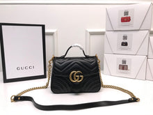 Load image into Gallery viewer, Gucci GG Marmont Mini Top Handle Bag