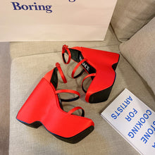 Load image into Gallery viewer, Versace Triplatform Sandals