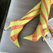 Load image into Gallery viewer, Jimmy Choo Mugler Sock OTK Boots