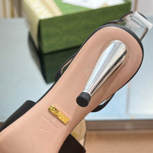 Load image into Gallery viewer, Gucci Blonde Heeled Sandal