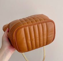 Load image into Gallery viewer, Burberry Small Quilted Lambskin Lola Bucket Bag
