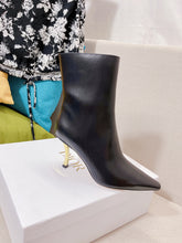 Load image into Gallery viewer, Christian Dior D-Fame Heeled Ankle Boots