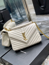 Load image into Gallery viewer, YSL College Medium Quilted leather Bag