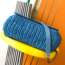 Load image into Gallery viewer, YSL Niki Medium Chain Bag In Raffia