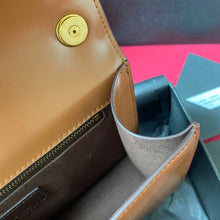 Load image into Gallery viewer, YSL LE CARRE SATCHEL IN BOX SAINT LAURENT LEATHER