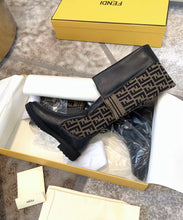 Load image into Gallery viewer, Fendi Rockoko Knee High Boots