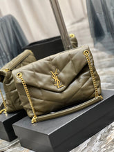 Load image into Gallery viewer, YSL PUFFER MEDIUM BAG IN QUILTED LAMBSKIN