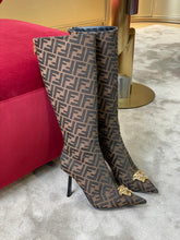 Load image into Gallery viewer, Versace Fendace FF Jaccquard Boots