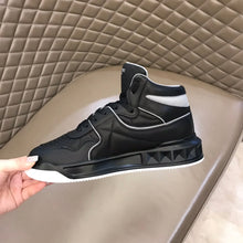 Load image into Gallery viewer, Valentino One Stud High Top Nappa Sneakers