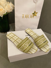 Load image into Gallery viewer, Christian Dior Dway Slide