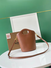 Load image into Gallery viewer, Burberry Small Leather Pocket Bucket Bag