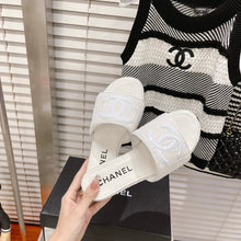 Load image into Gallery viewer, Chanel Slides