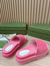 Load image into Gallery viewer, Gucci GG Platform Sandal