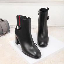 Load image into Gallery viewer, Gucci Block Heel Ankle Boots