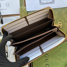 Load image into Gallery viewer, Gucci Ophidia GG Zip Around Wallet