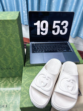 Load image into Gallery viewer, Gucci Slide Sandal With interlocking G