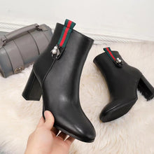 Load image into Gallery viewer, Gucci Block Heel Ankle Boots