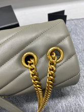 Load image into Gallery viewer, YSL Loulou Medium Chain Bag In Y Leather