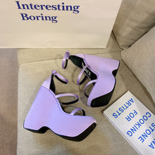Load image into Gallery viewer, Versace Triplatform Sandals