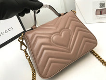 Load image into Gallery viewer, Gucci GG Marmont Mini Top Handle Bag