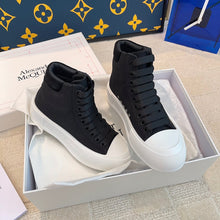 Load image into Gallery viewer, Alexander McQueen Deck Plimsoll High Top Sneakers
