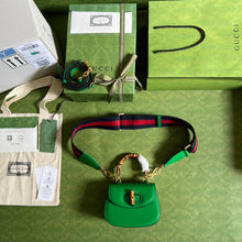 Load image into Gallery viewer, Gucci Small Top Handle Bag With Bamboo