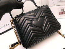 Load image into Gallery viewer, Gucci GG Marmont Small Top Handle Bag