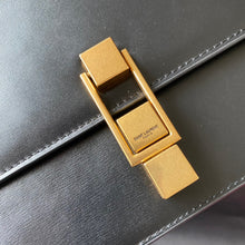 Load image into Gallery viewer, YSL LE CARRE SATCHEL IN BOX SAINT LAURENT LEATHER