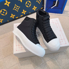 Load image into Gallery viewer, Alexander McQueen Deck Plimsoll High Top Sneakers