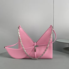 Load image into Gallery viewer, Givenhy Small Cut Out Bag In Box Leather With Chain