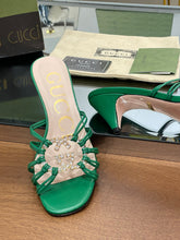 Load image into Gallery viewer, Gucci Women Slide Sandal With Crystals