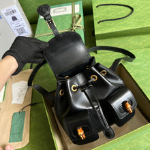 Load image into Gallery viewer, Gucci Bamboo Small Backpack