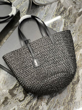 Load image into Gallery viewer, YSL Painer Medium Bag In Raffia